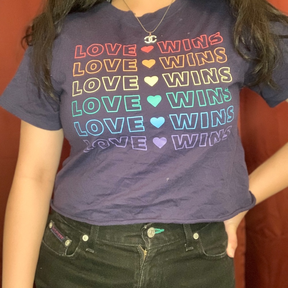 LOVE WINS tee shirt - Picture 4 of 4